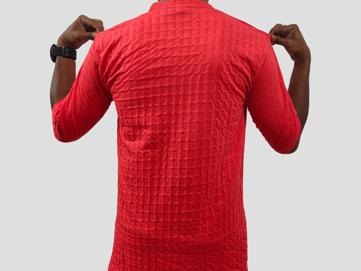 TRISHOLIC Red Round Neck Half Sleeve T-Shirt – The Ultimate Summer & Streetwear Essential - Image 9