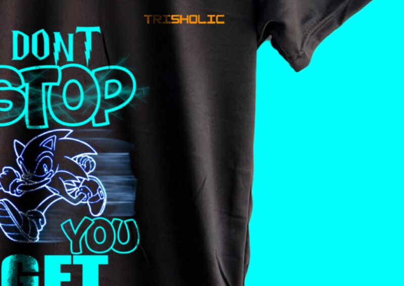 Black Beast Sonic Printed Graphic t-shirt - Image 4