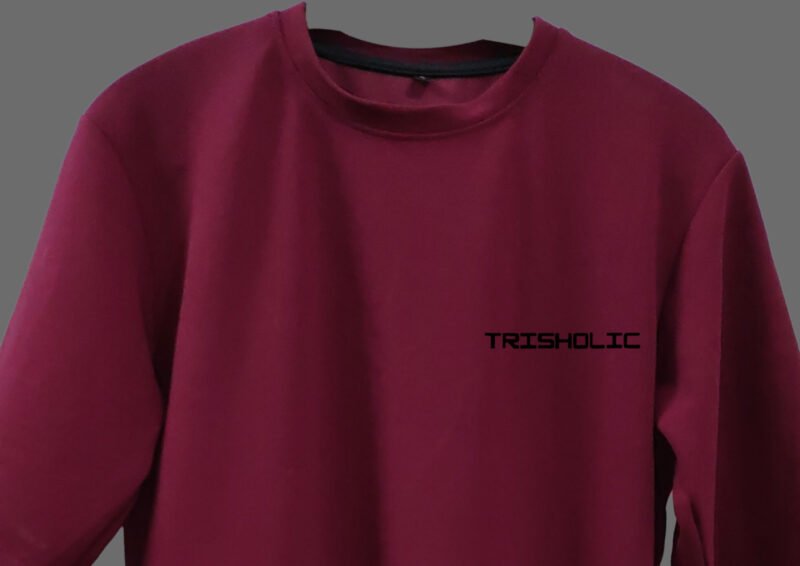 Trisholic Dominator Oversized Red Tee – Power, Style & Attitude - Image 2