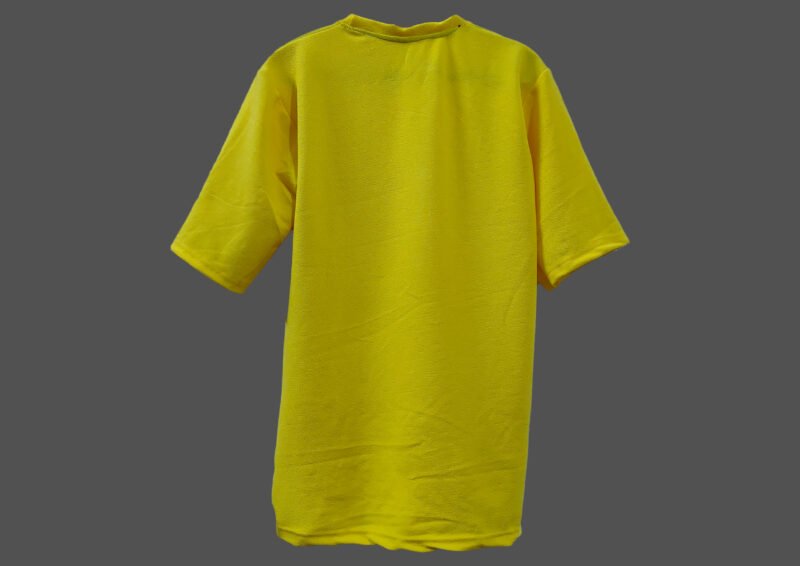 Printed Designed Vibrant and Yellow Over Sized T-shirt - Image 6