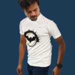 Batman Logo stylish look half sleeve t-shirt of trisholic brand