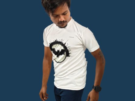 Batman Logo stylish look half sleeve t-shirt of trisholic brand