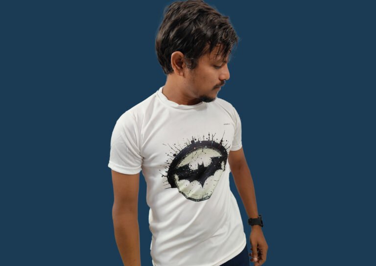 Batman Logo stylish look half sleeve t-shirt of trisholic brand