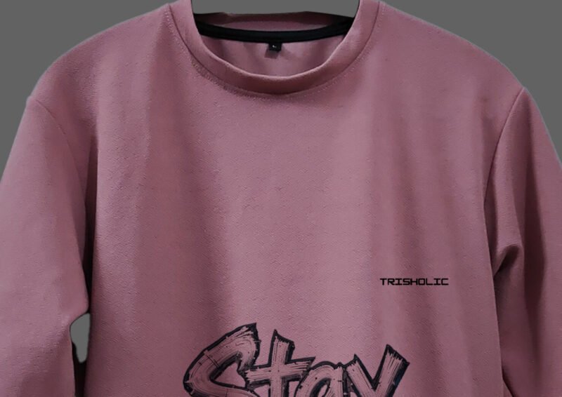 Cotton Candy Stylish oversized Printed Tshirt - Image 3