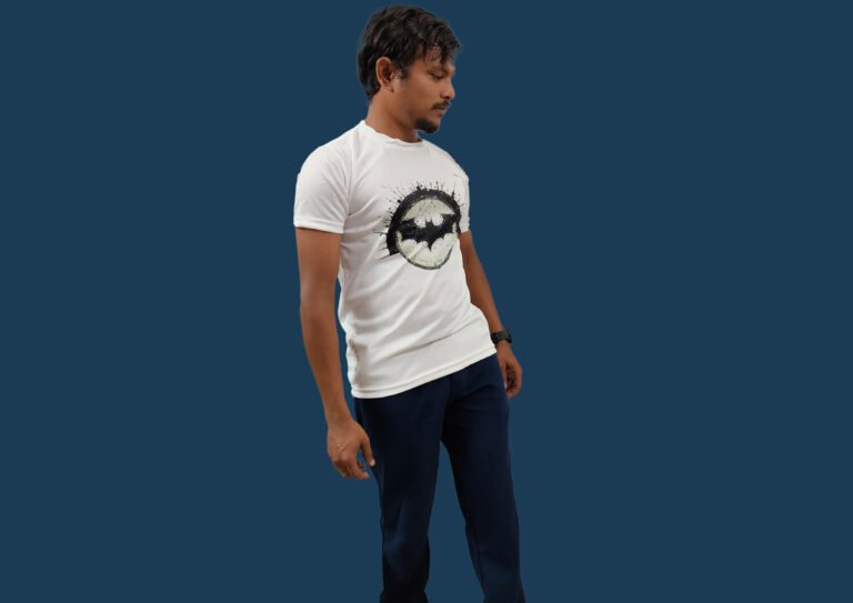 Batman Logo stylish look half sleeve t-shirt of trisholic brand