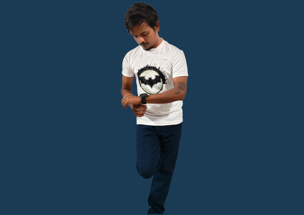 Batman Logo stylish look half sleeve t-shirt of trisholic brand