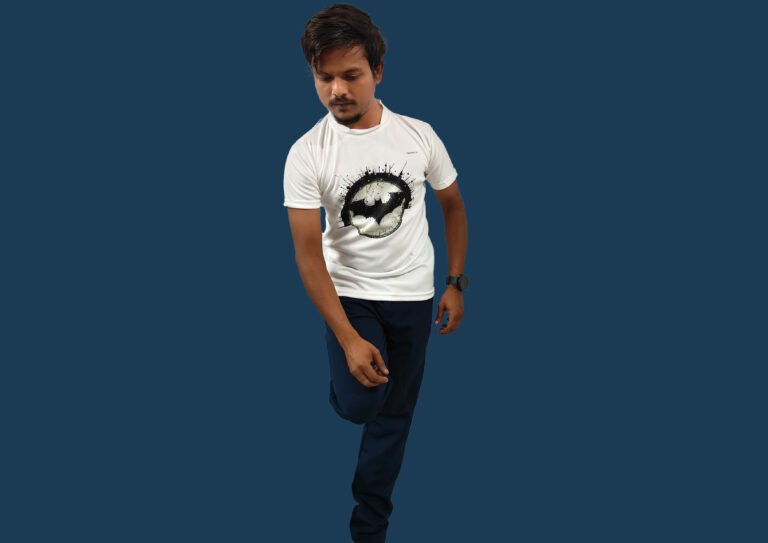Batman Logo stylish look half sleeve t-shirt of trisholic brand