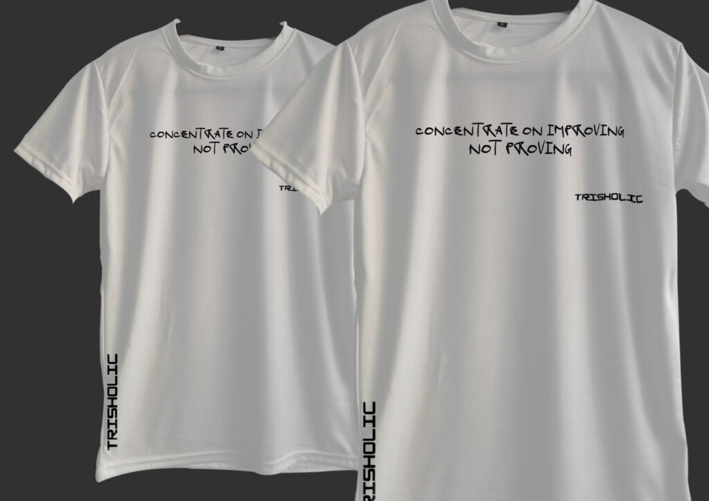 IMPROVE-YOURSELF MOTIVATIONAL QUOTE PRINTED T-SHIRTS