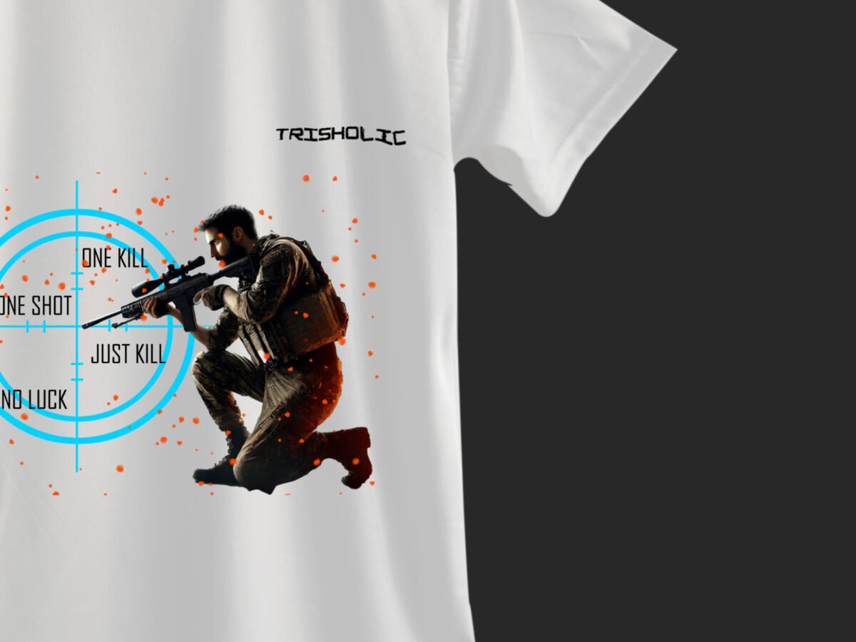 Gamers Suits BGMI Printed Graphic t-shirt - XL