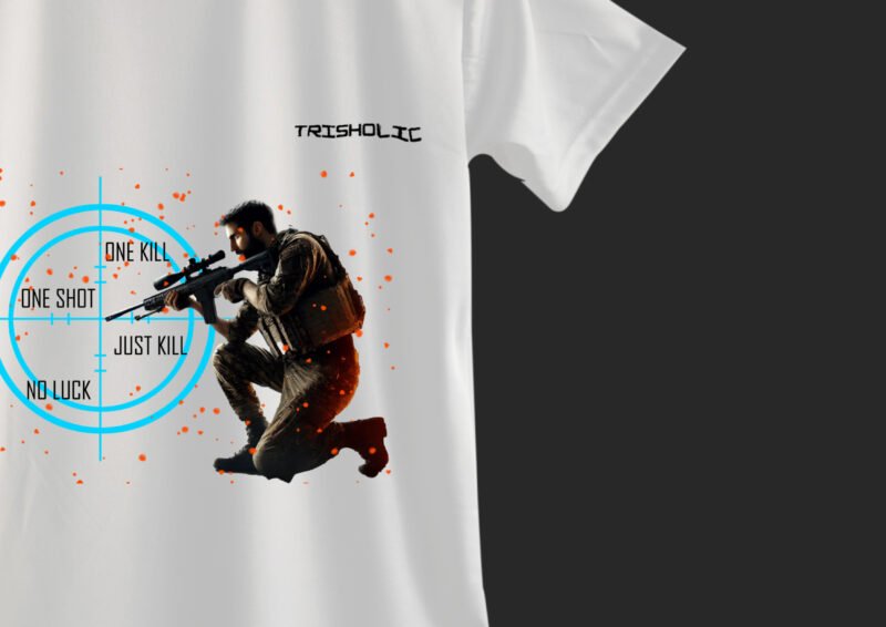 Gamers Suits BGMI Printed Graphic t-shirt - Image 2