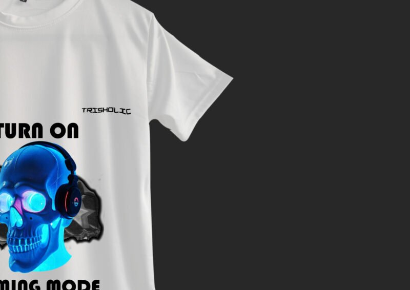 Gamers Suits Printed Graphic t-shirt - Image 3