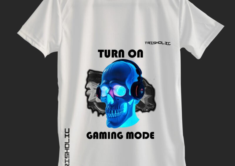Gamers Suits Printed Graphic t-shirt - Image 5