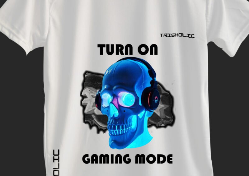 Gamers Suits Printed Graphic t-shirt - Image 6