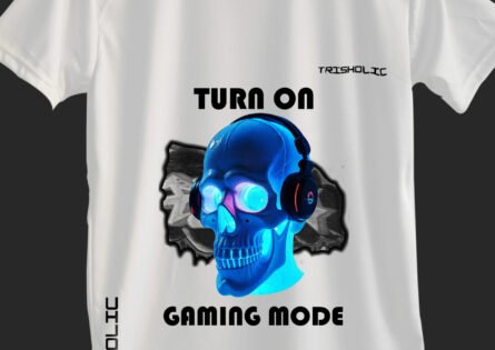 Gamers Suits Printed Graphic t-shirt - Image 6