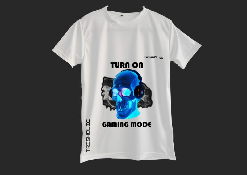 Gamers Suits Printed Graphic t-shirt