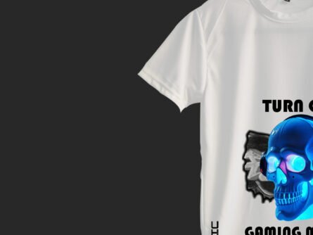 Gamers Suits Printed Graphic t-shirt - Image 2