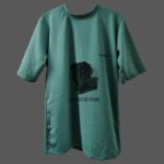 "Trisholic Avengers Oversized T-Shirt front view with Marvel superheroes"