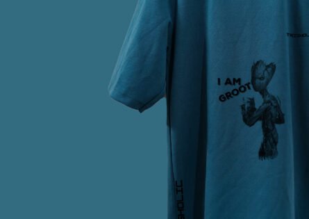 Trisholic Stylish Blue Oversized I am Groot - Image 3