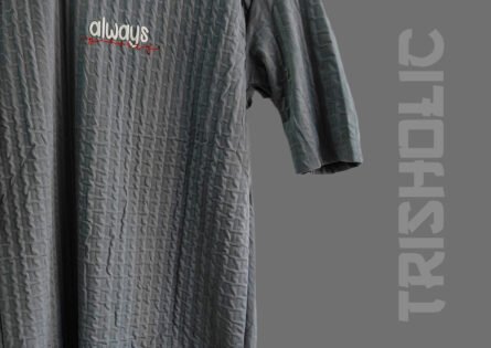 Trendy Popcorn Gray color t-shirt - Image 3