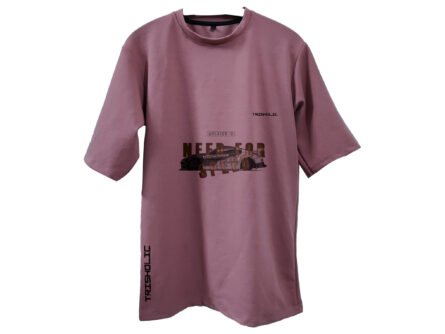 Trisholic Street Racer Dreams Need for Speed gamer oversized t-shirt in cotton candy pastel colors.
