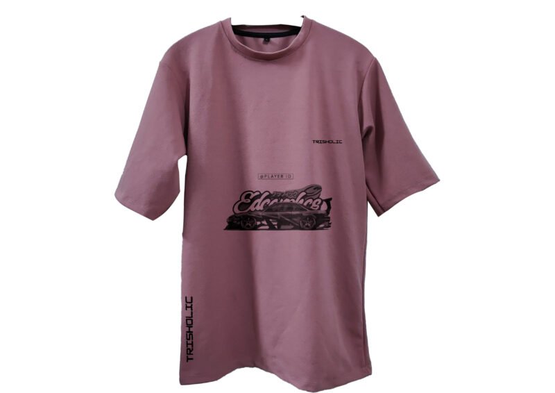 Trisholic Street Racer Dreams Need for Speed gamer oversized t-shirt in cotton candy pastel colors.