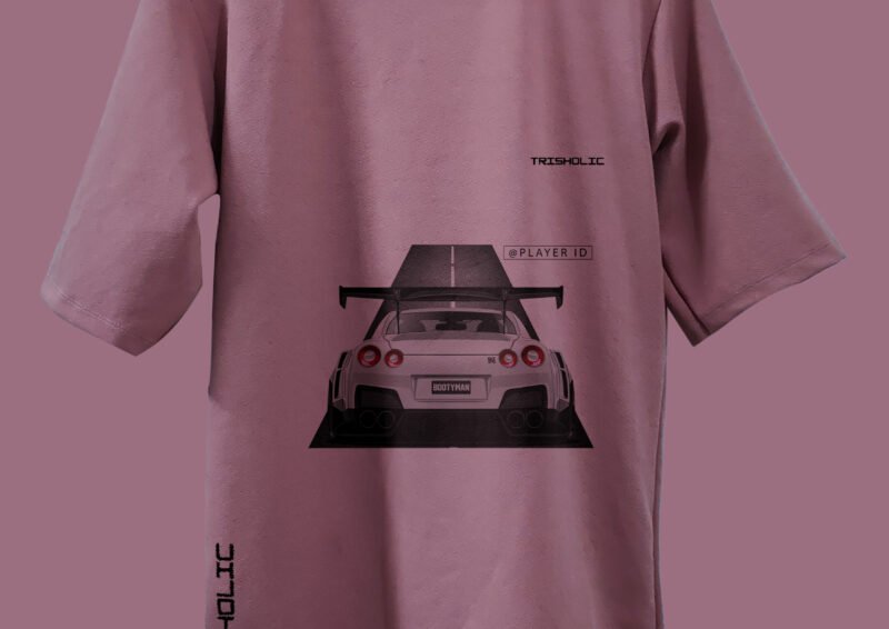 Midnight Rush - Trisholic Pastel Racer Oversized Tee