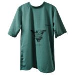 Trisholic Urban Heist GTA Design oversized t-shirt for gamers, black color.