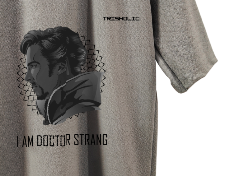"Unisex Marvel streetwear oversized fit by Trisholic"