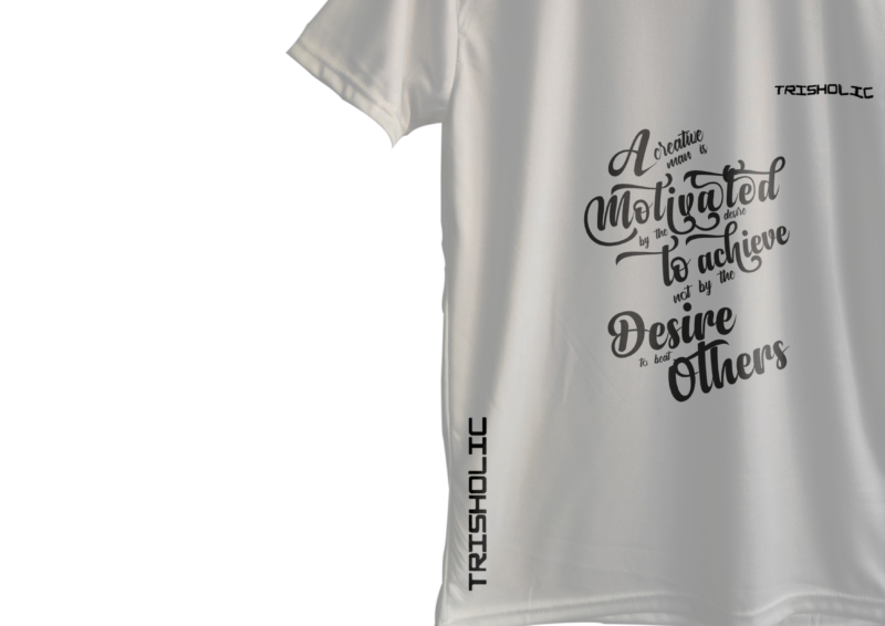 Trisholic Milk White A motivated Quote printed - Image 4