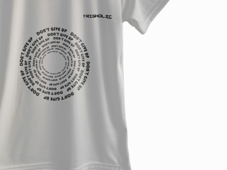 White slim fit t shirt full sleeve