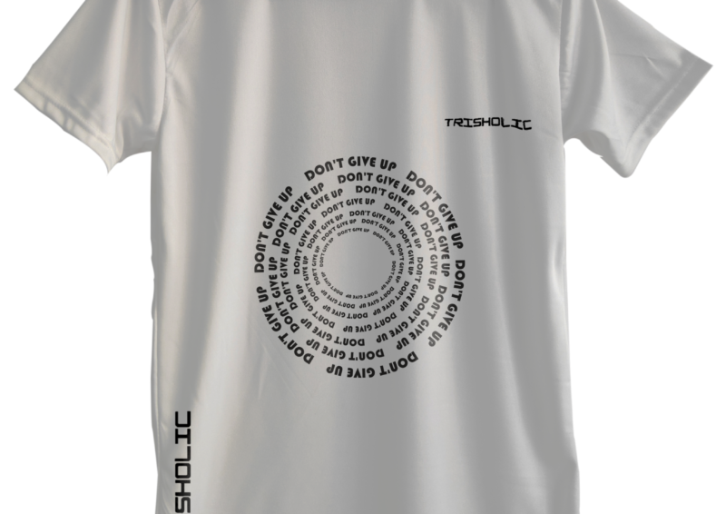 Trisholic Don't Give Up Motivated Quote printed - Image 6