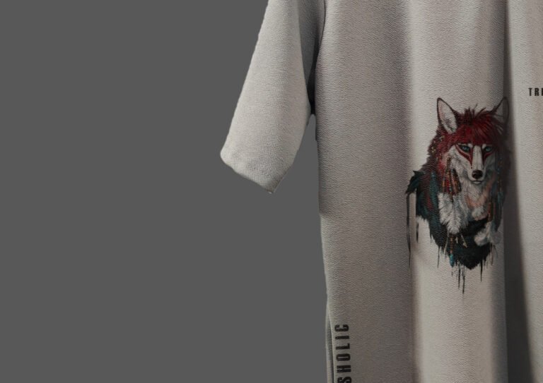 Black T-shirt with a ghostly lady pirate surrounded by glowing sea creatures.