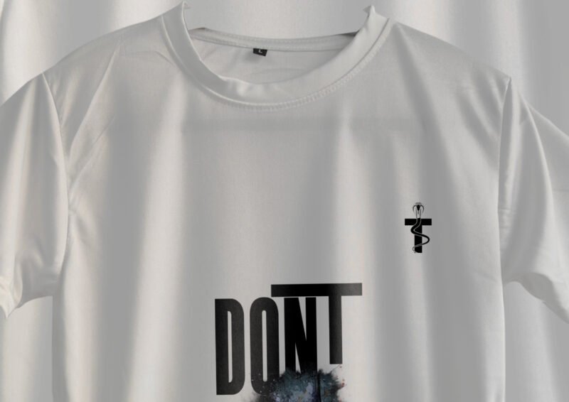 Vector of Joker laughing with “Don’t Trust Anyone” stamped in red