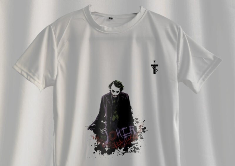 Stacked Joker Series T-shirts showing different designs
