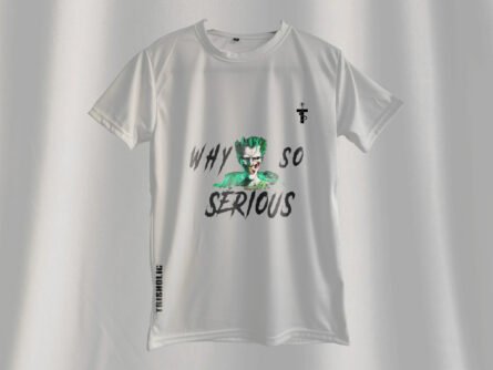 Flat lay of exclusive Joker series polycotton clothing drop