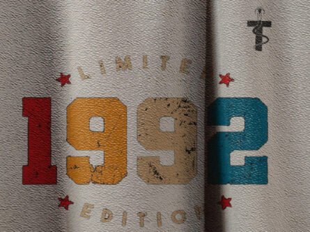 Drop shoulder unisex 1992 printed tee from Trisholic