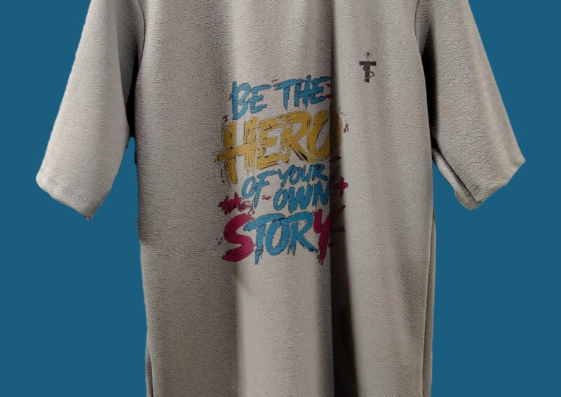 Urban style Be the Hero t-shirt by Trisholic