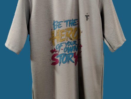 Urban style Be the Hero t-shirt by Trisholic