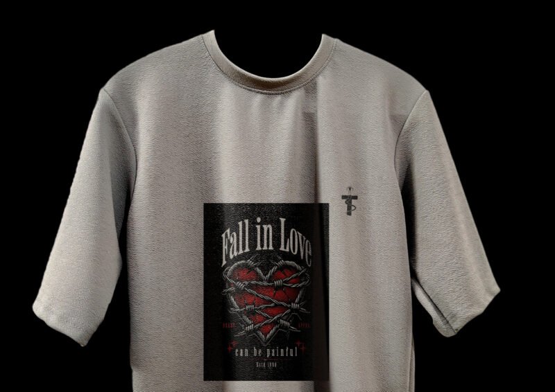 Trisholic heartbreak quote tee styled with streetwear