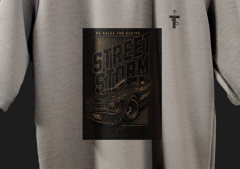 Back view of the tee showing clean design