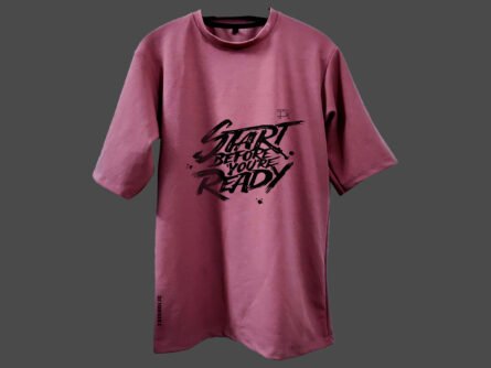 Front View of Cotton Candy Drop Shoulder Oversized Tee