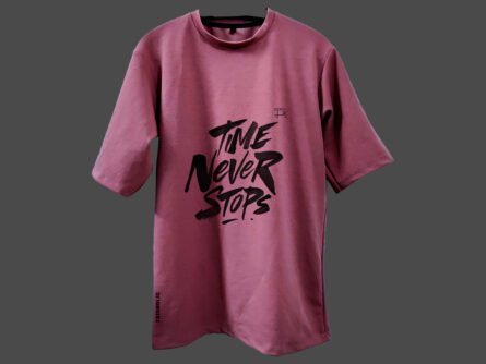 Front View of Cotton Candy Drop Shoulder Oversized Tee