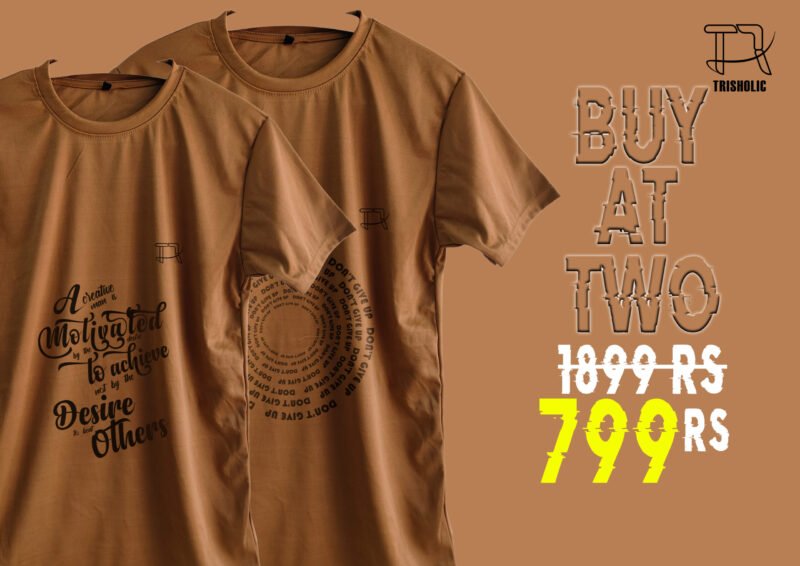 Amber Dust slim fit t shirt combo offer for men