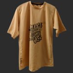 Back View with “Make Money” Quote in Bold Typography