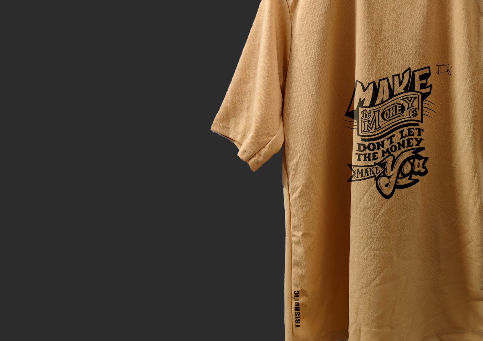 Lifestyle Shot of Model Wearing Tee in Urban Background