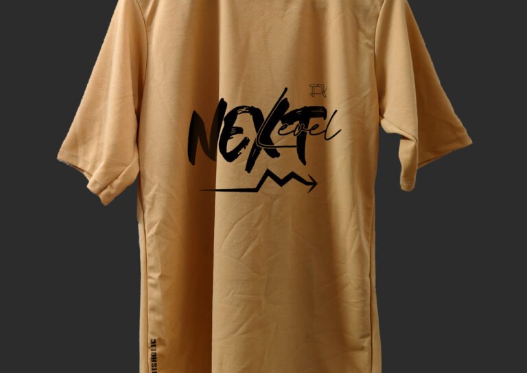 Back Quote Print of Next Level Peach Tee