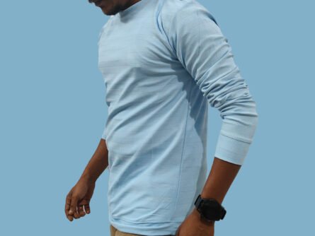 blue color full sleeve t shirt