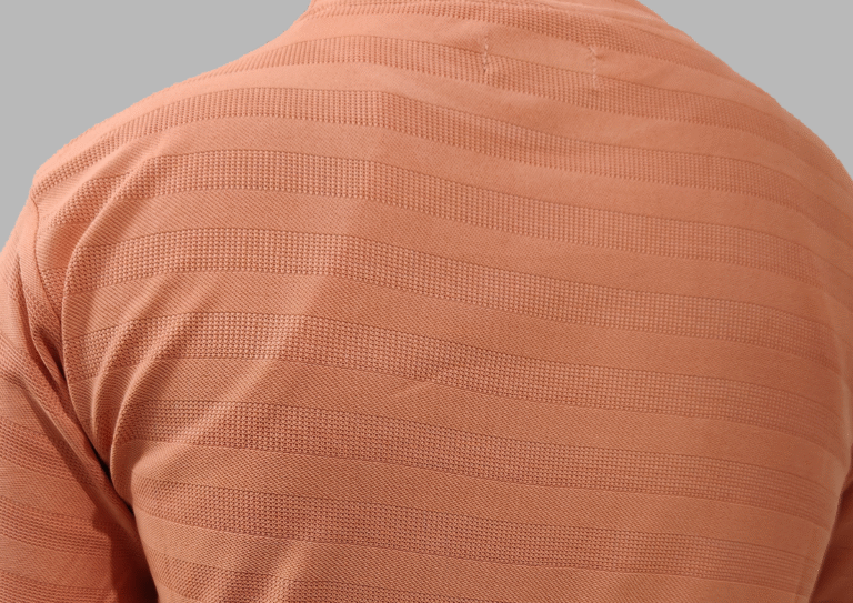 Trisholic orange full sleeve t-shirt styled with casual pants