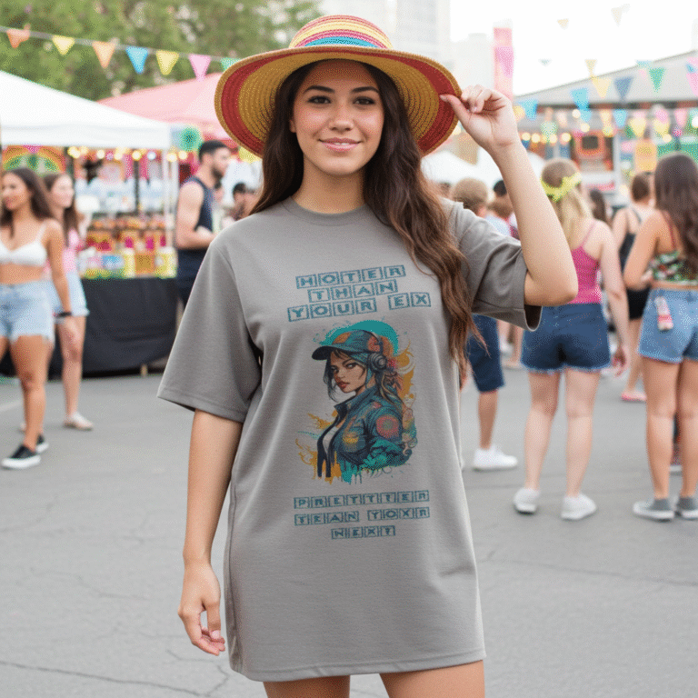 Best loose fit t shirts for women gray casual wear