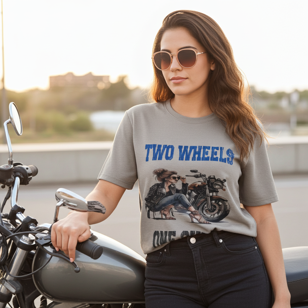 Grey colour oversized t shirt women